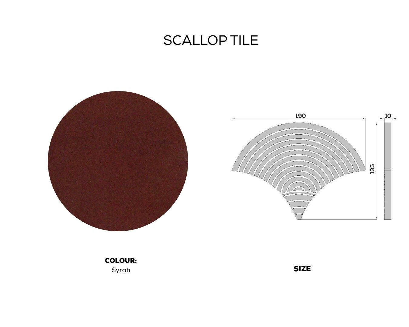 SCALLOP TILE