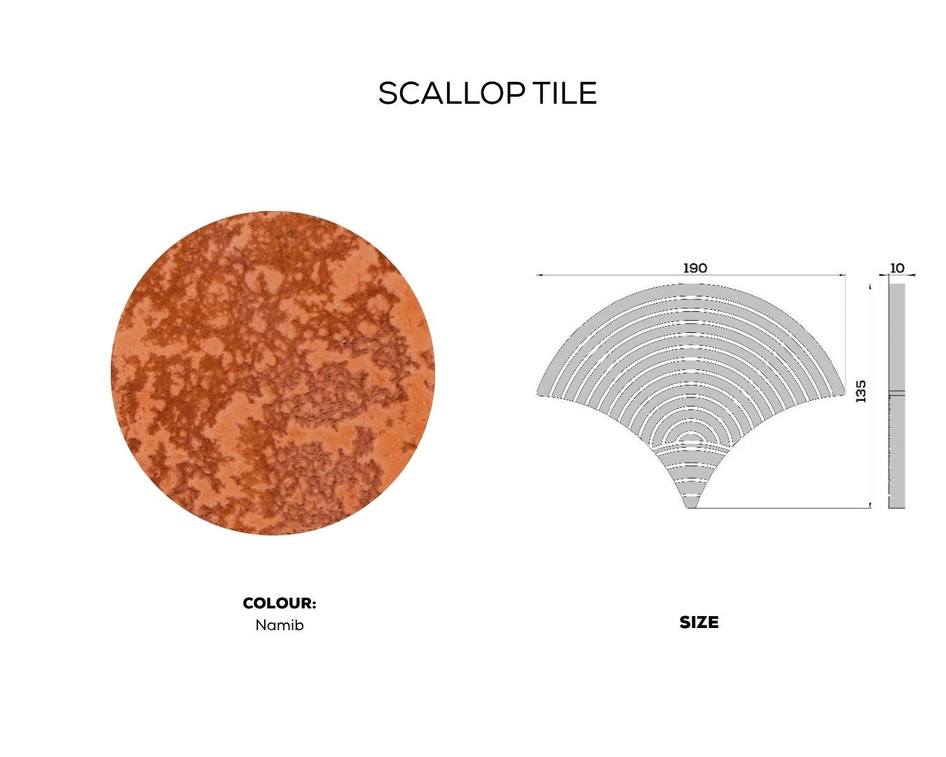 SCALLOP TILE