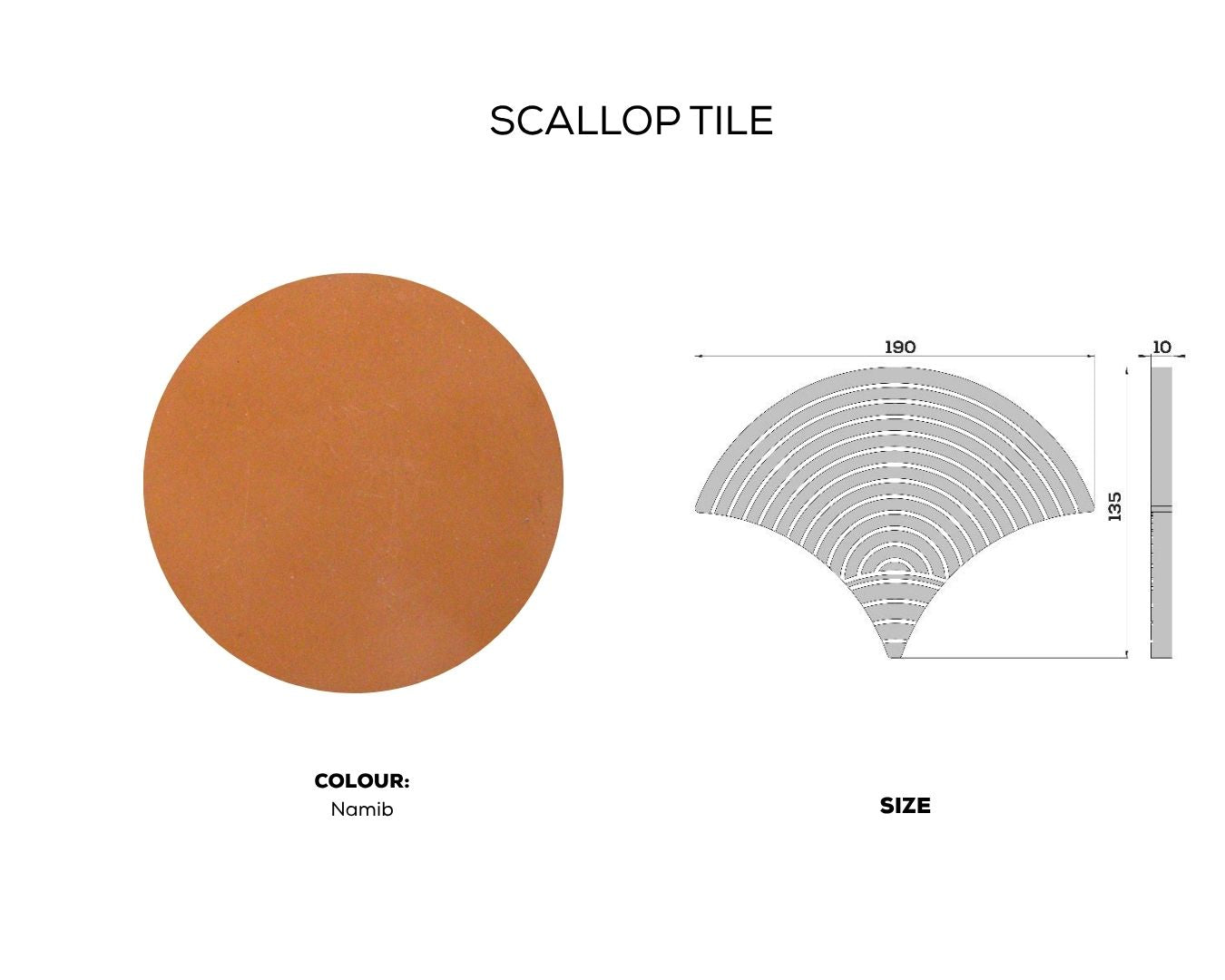 SCALLOP TILE