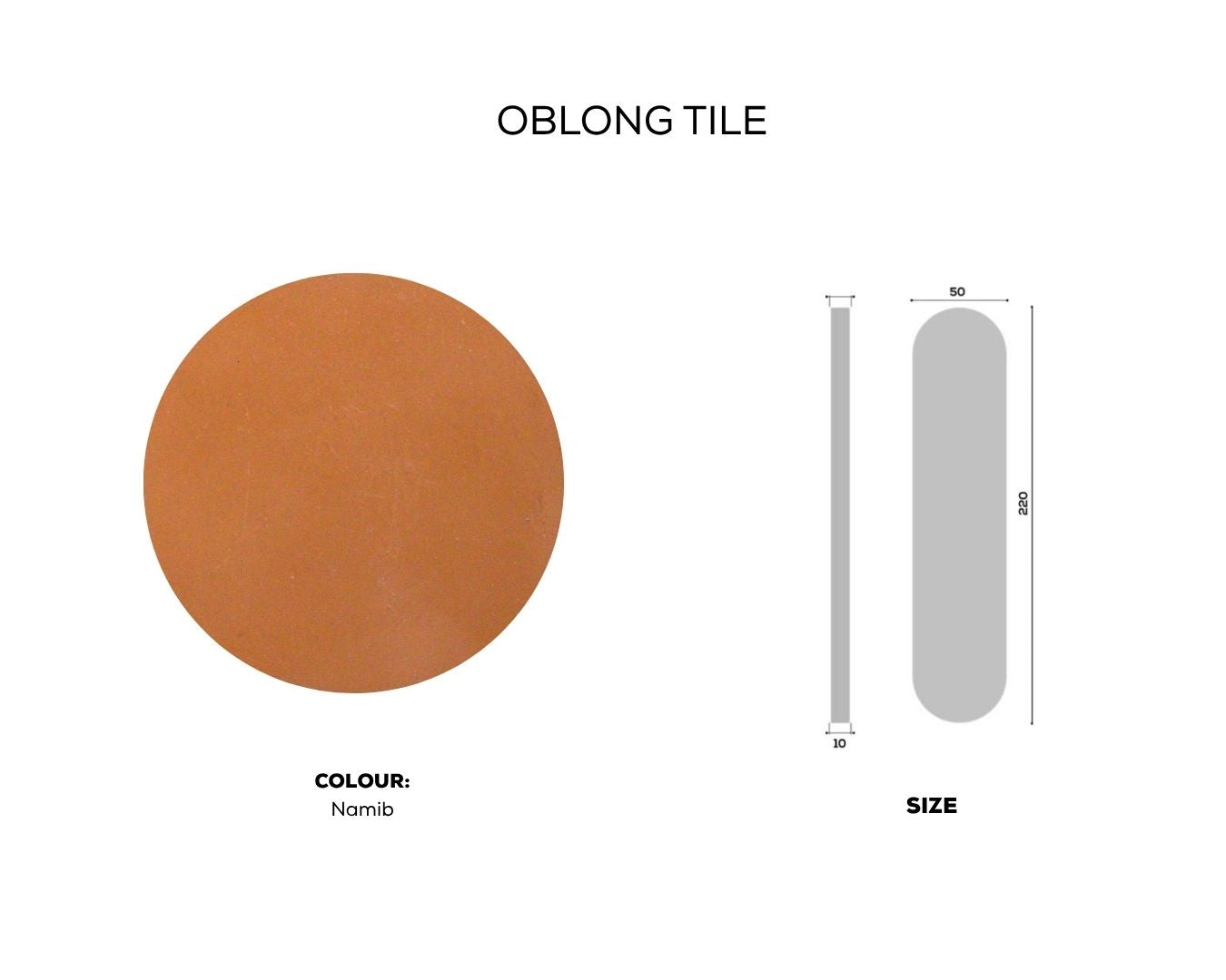 OBLONG TILE