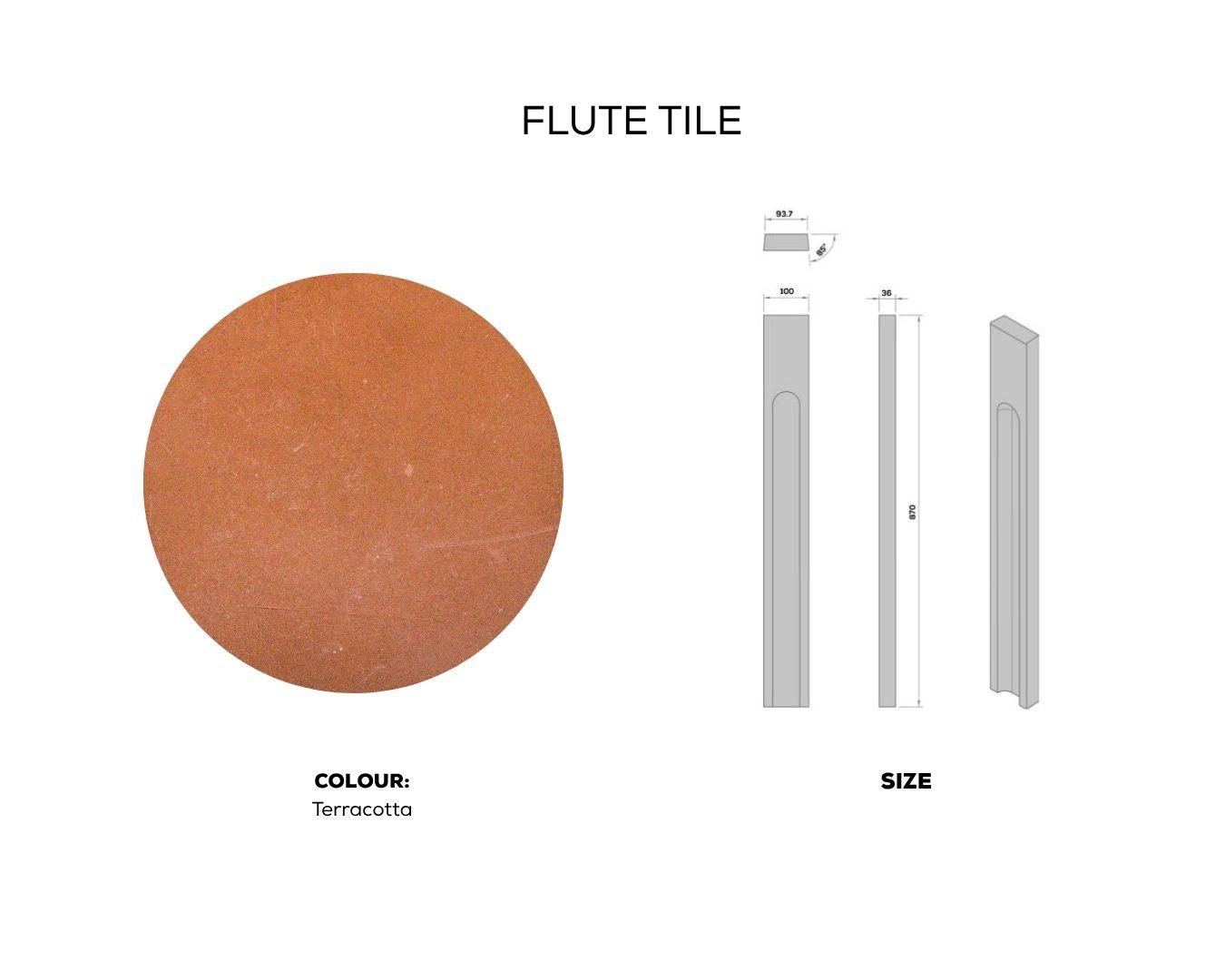FLUTE TILE