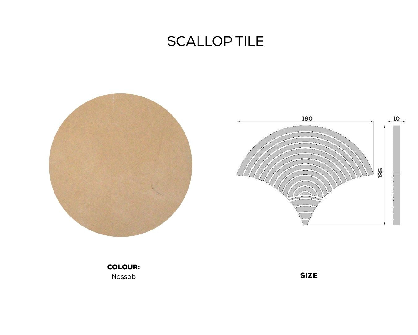 SCALLOP TILE