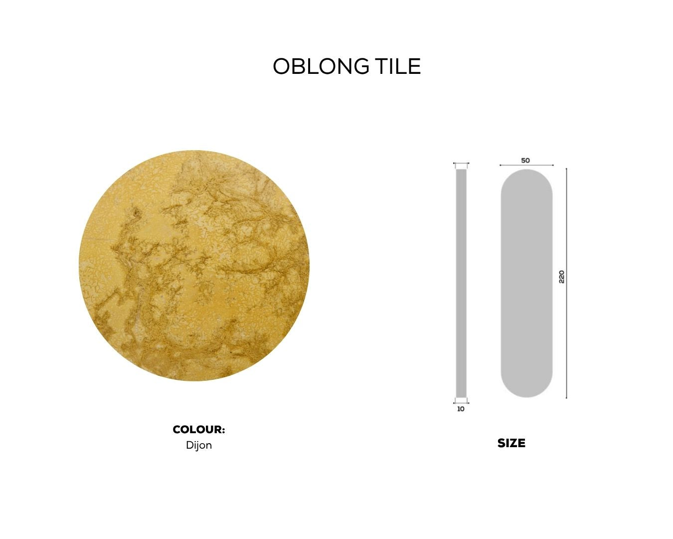 OBLONG TILE