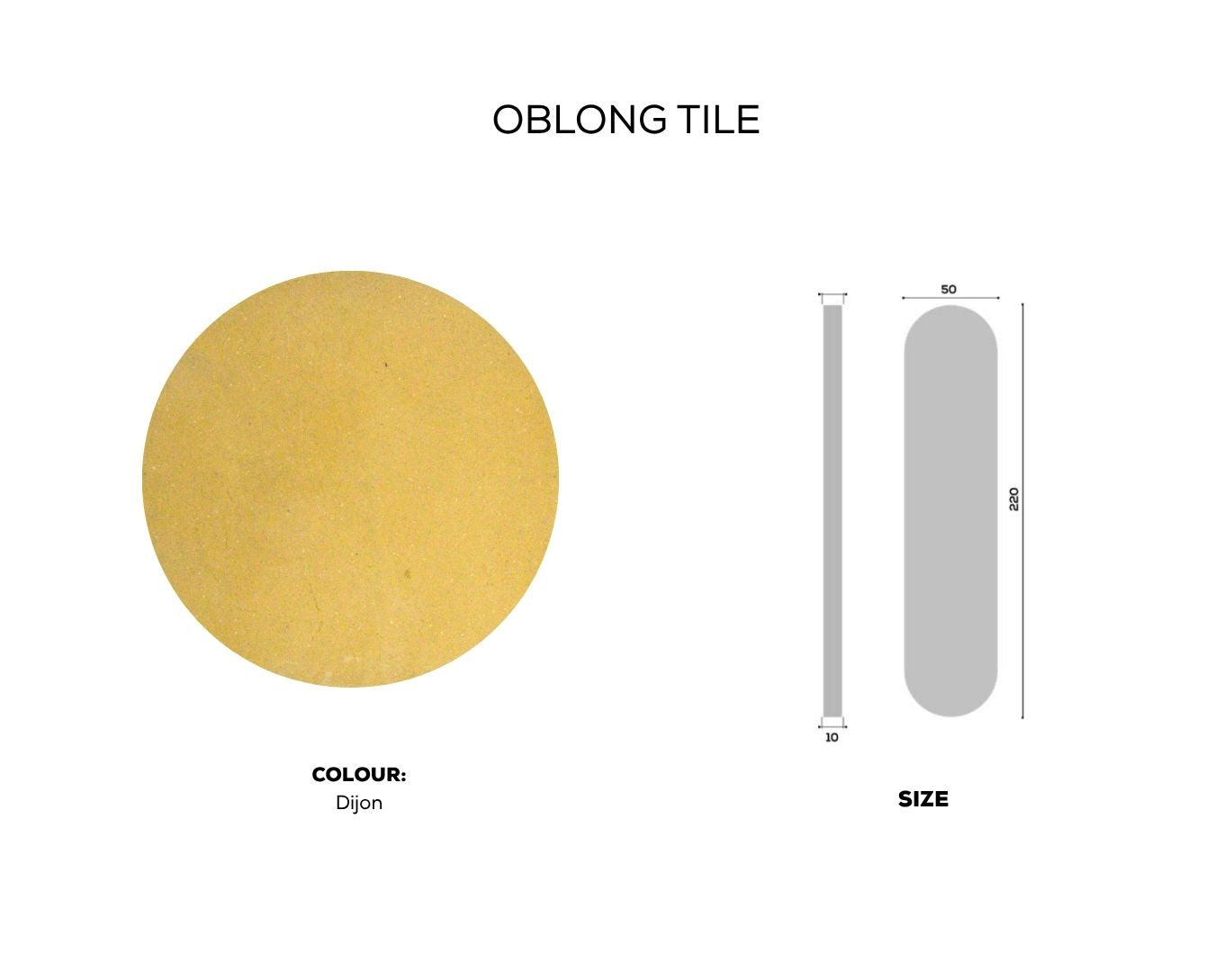 OBLONG TILE