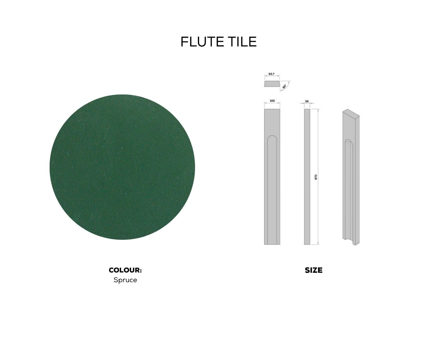 FLUTE TILE
