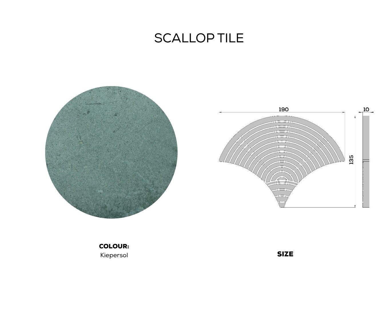 SCALLOP TILE