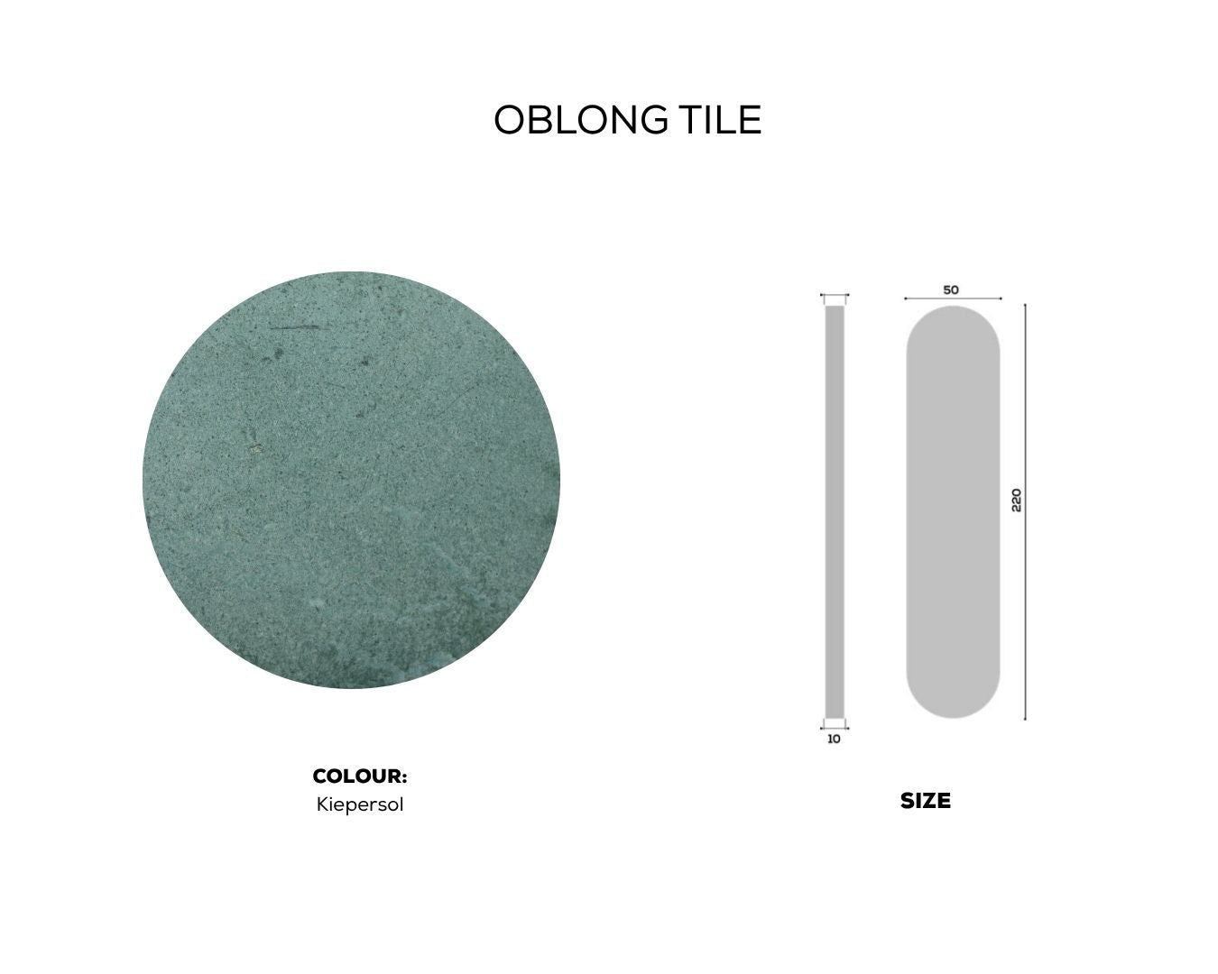 OBLONG TILE