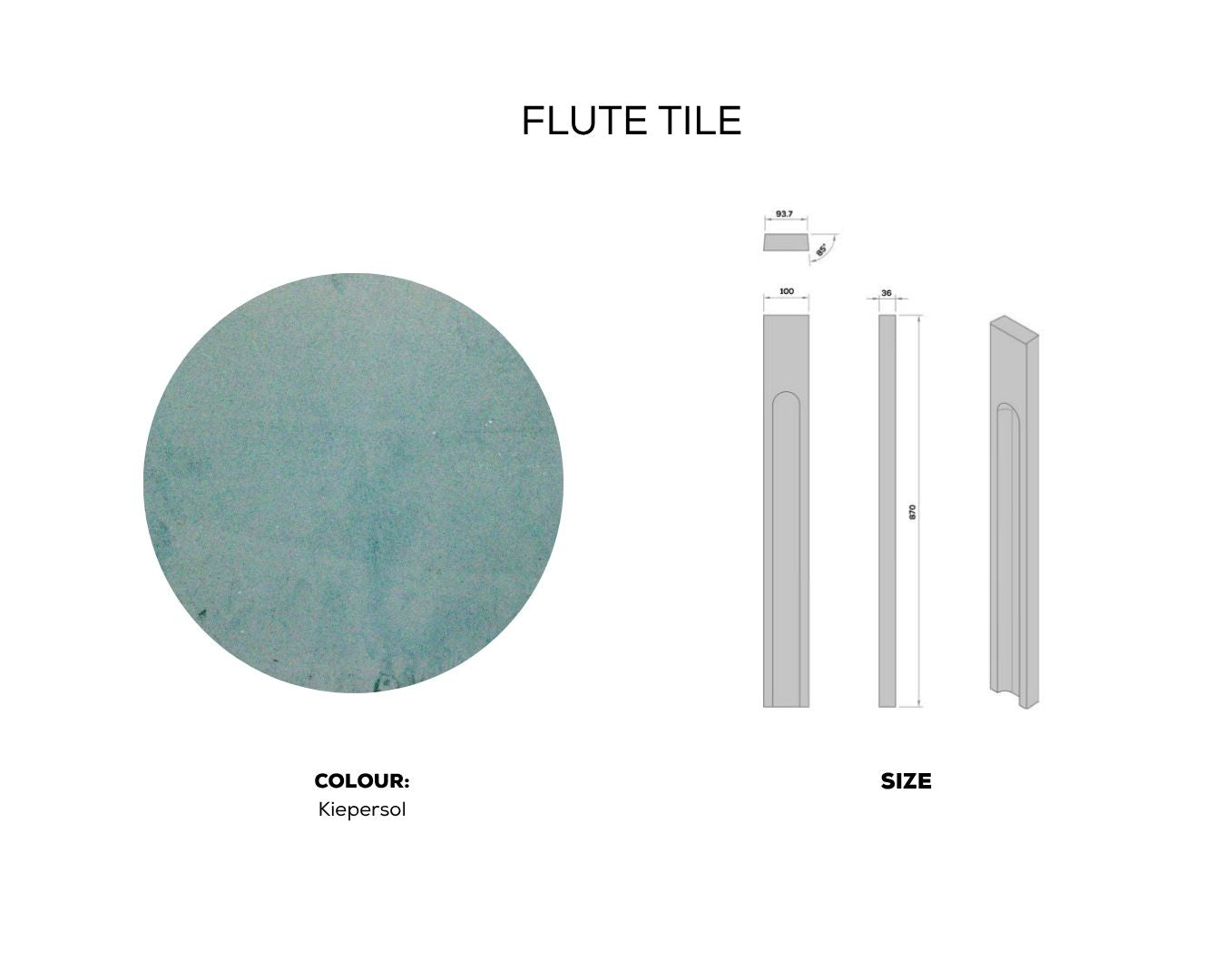 FLUTE TILE