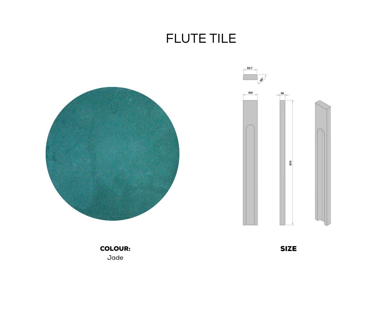 FLUTE TILE
