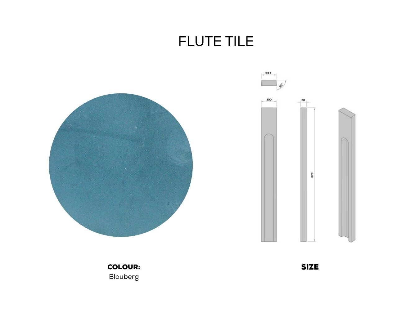FLUTE TILE