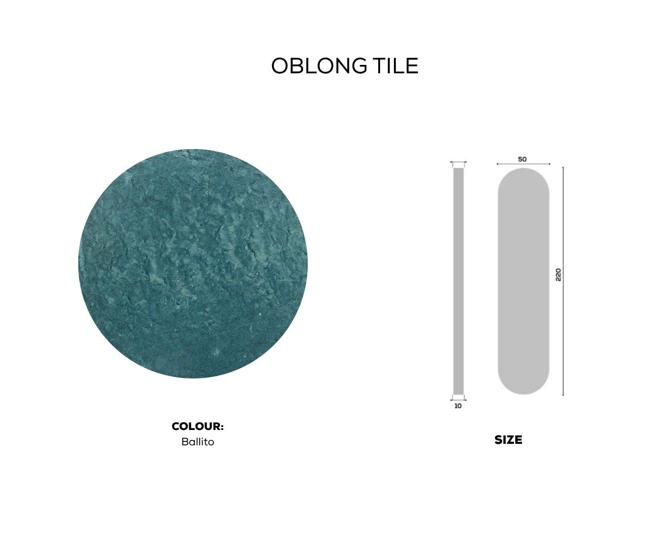 OBLONG TILE