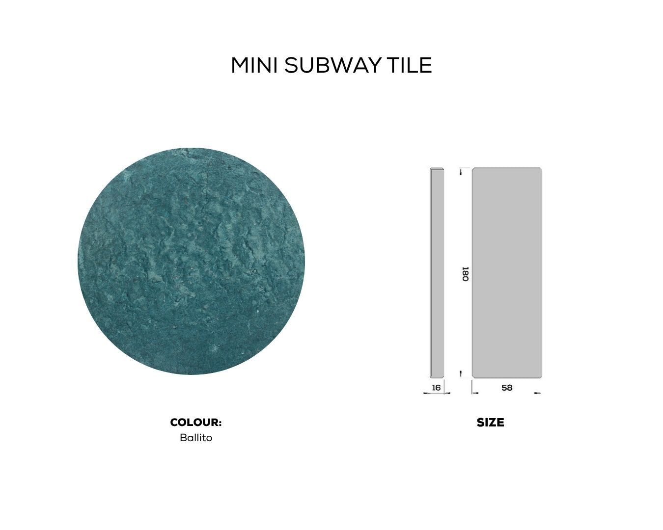 MINI SUBWAY TILE