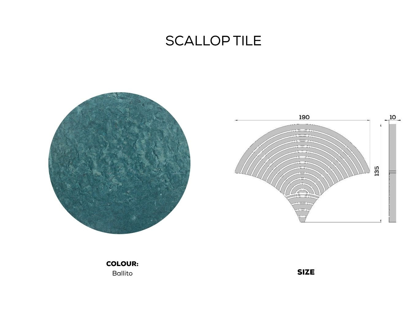 SCALLOP TILE