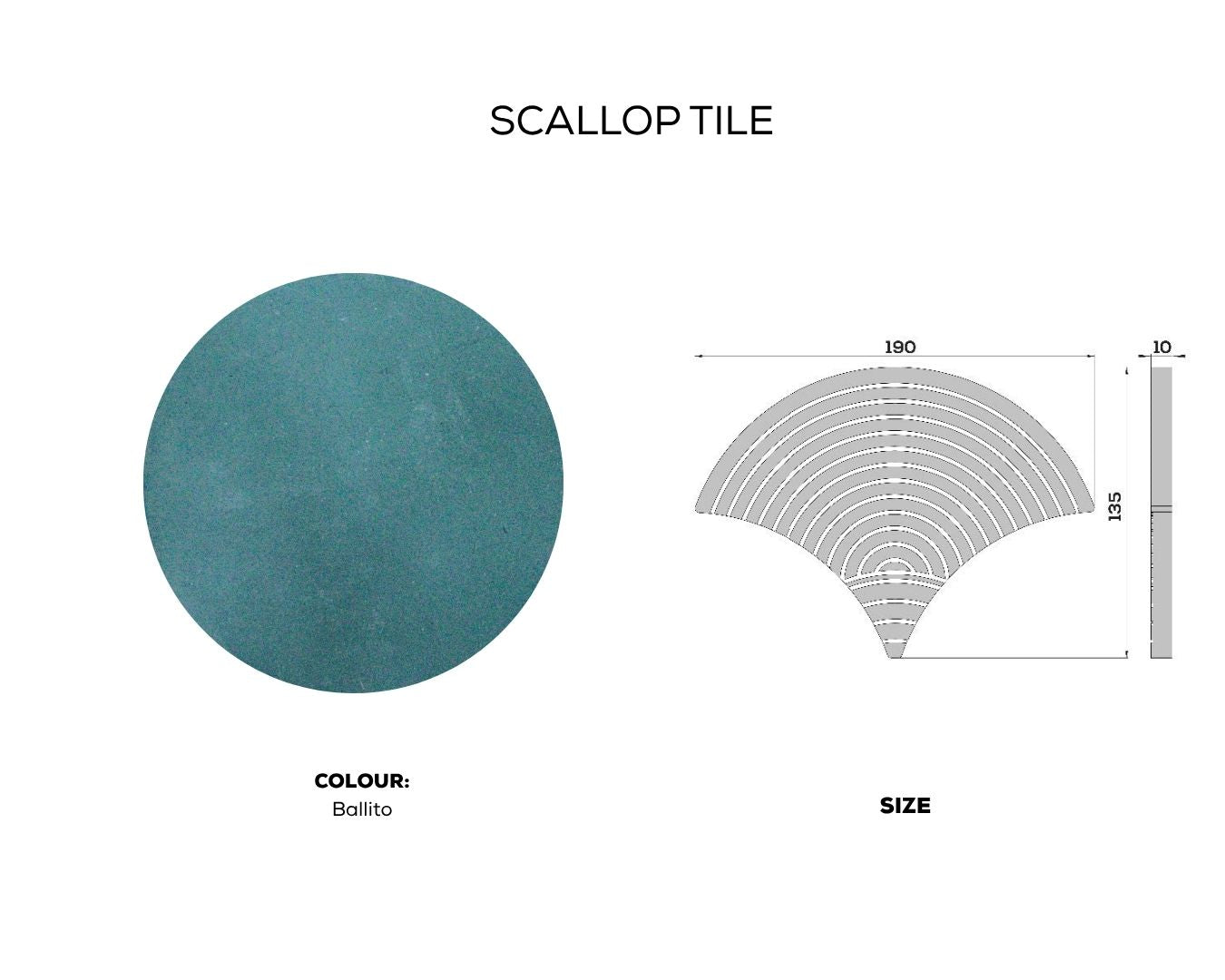 SCALLOP TILE
