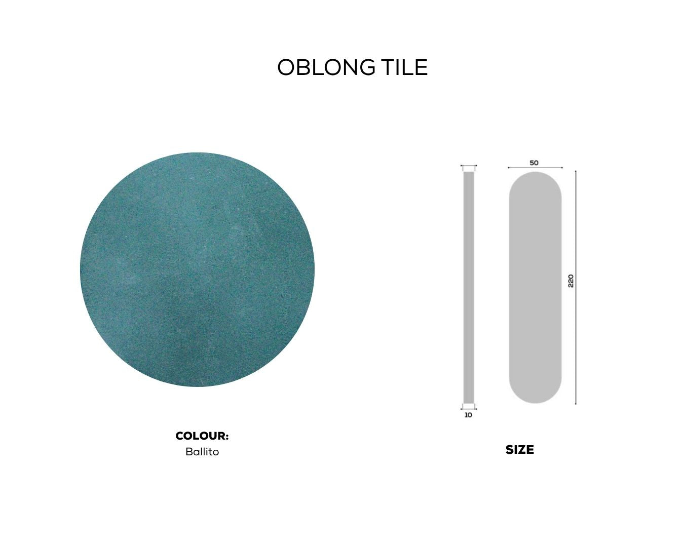 OBLONG TILE