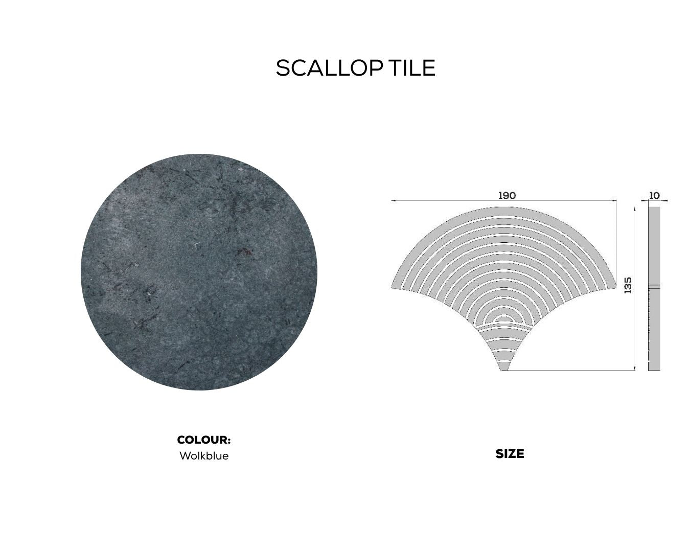 SCALLOP TILE