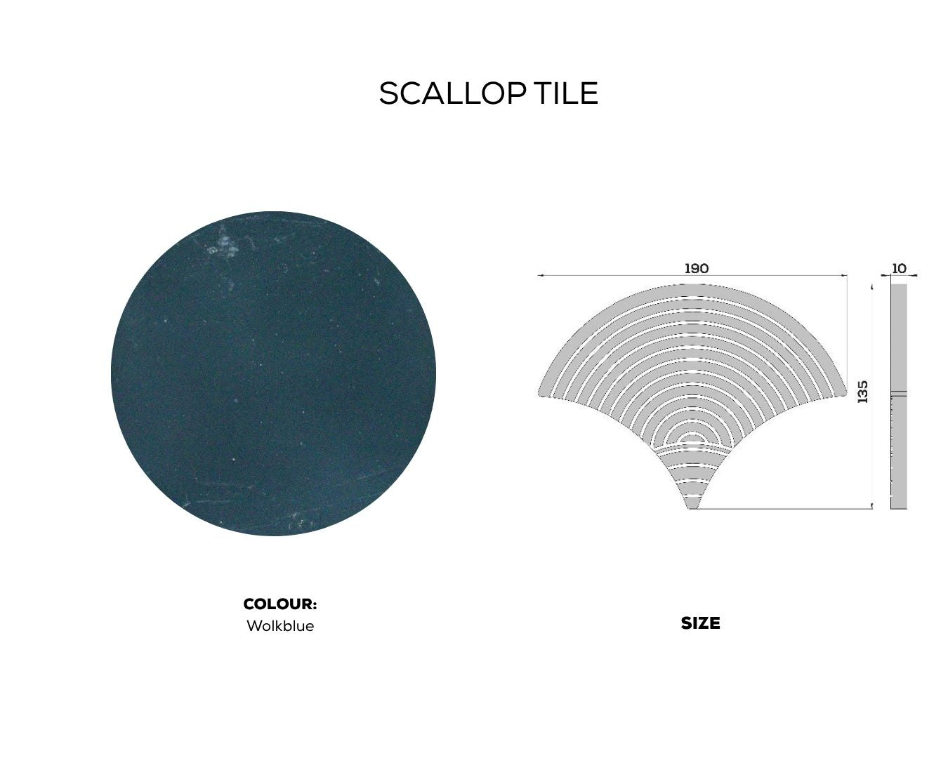 SCALLOP TILE