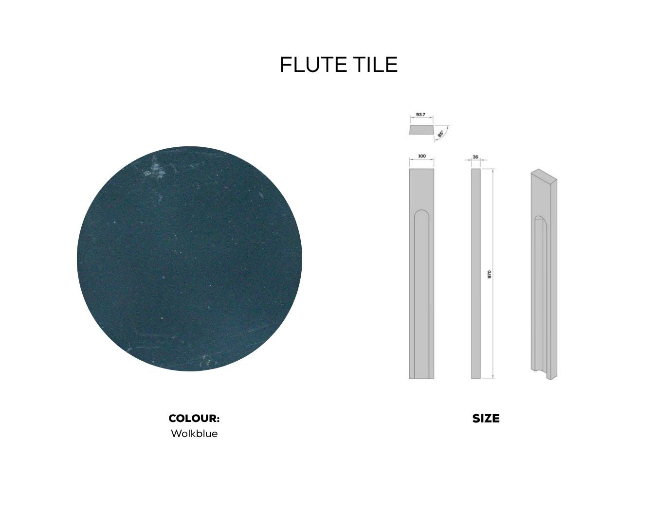 FLUTE TILE