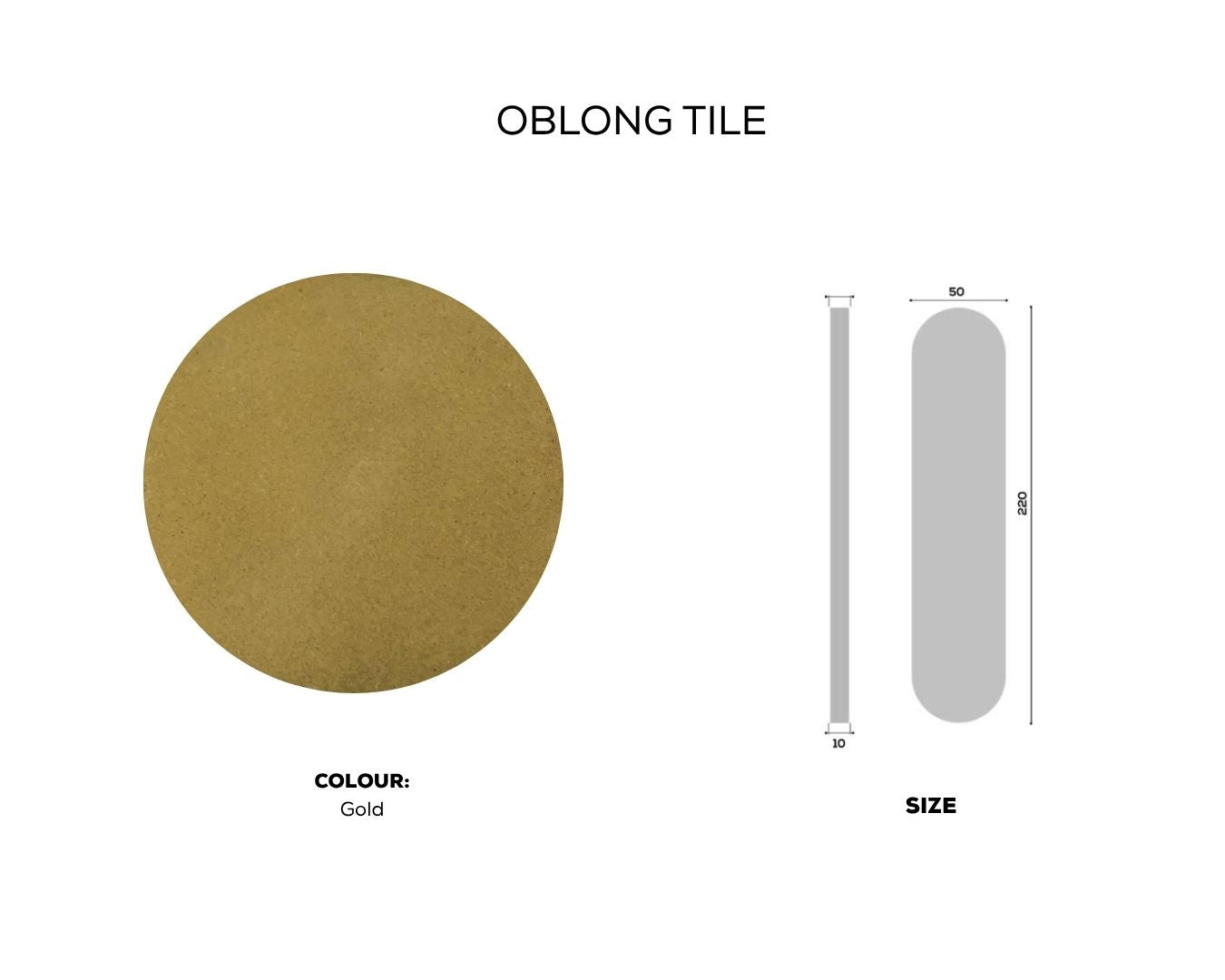 OBLONG TILE