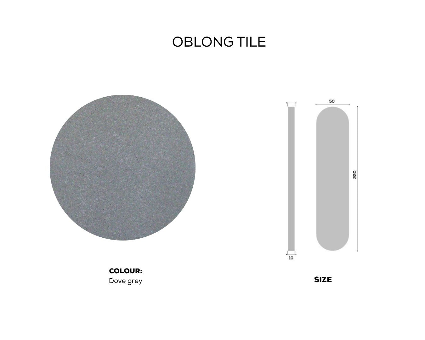 OBLONG TILE