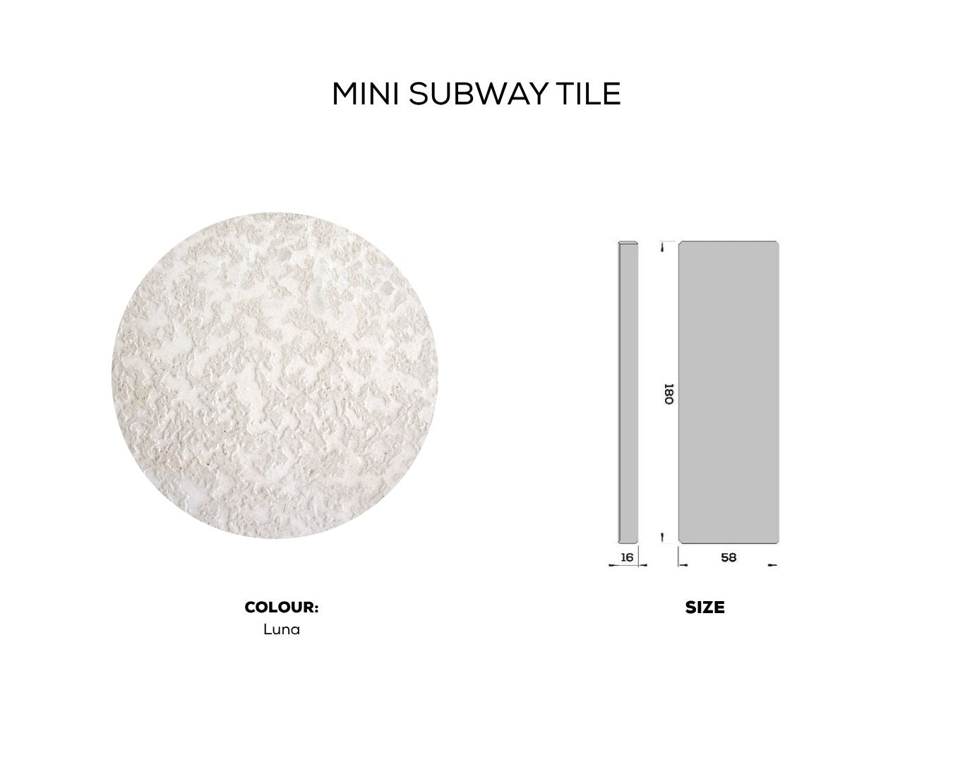 MINI SUBWAY TILE