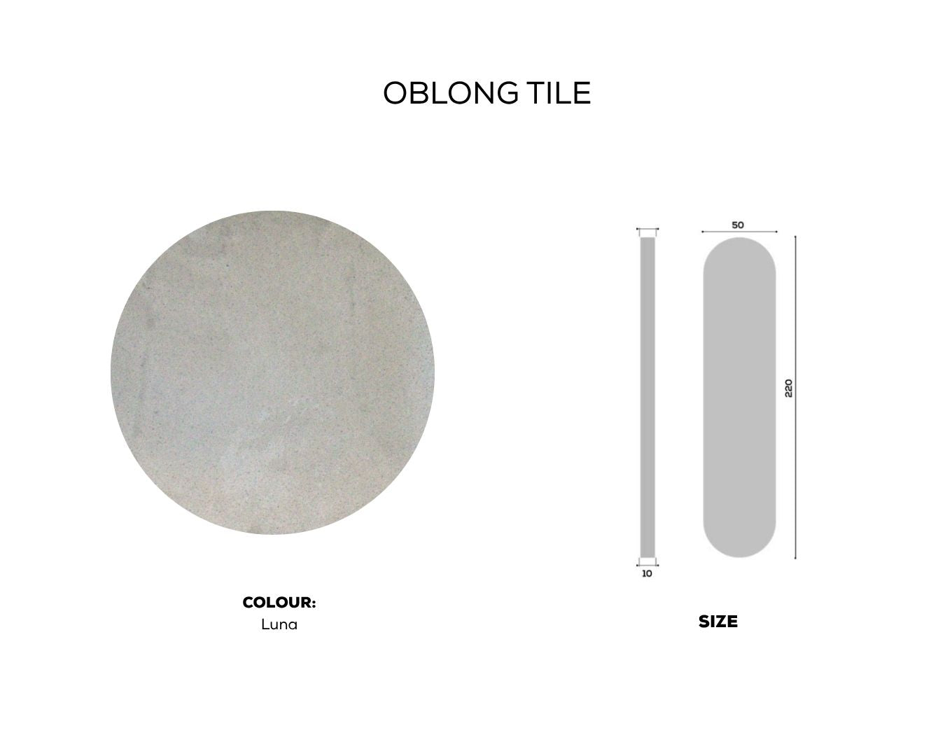 OBLONG TILE