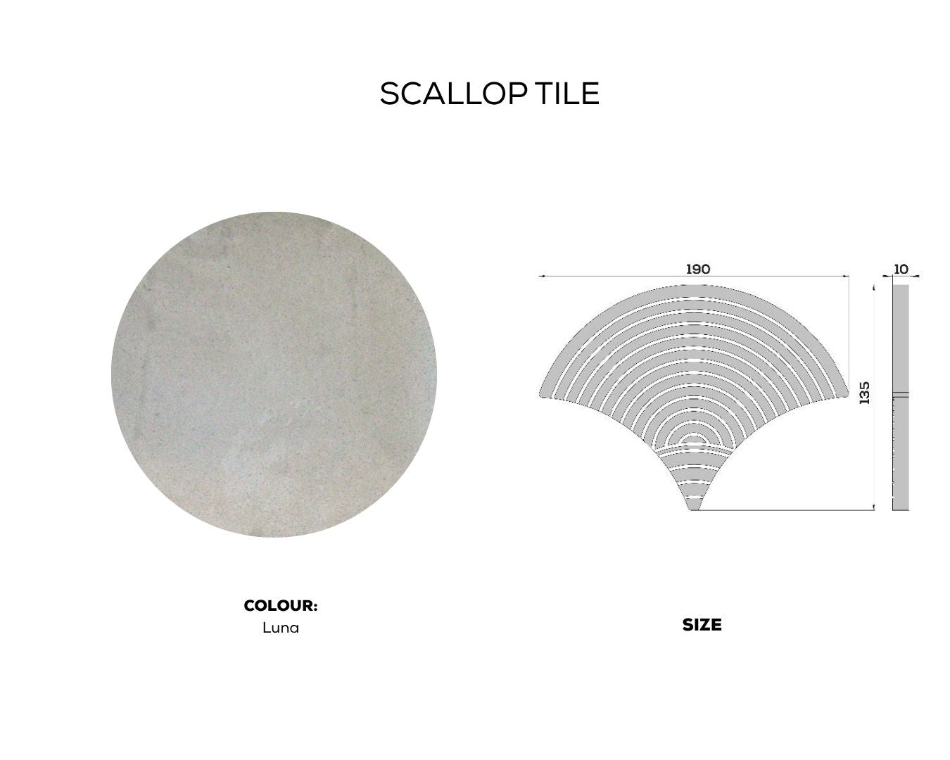 SCALLOP TILE