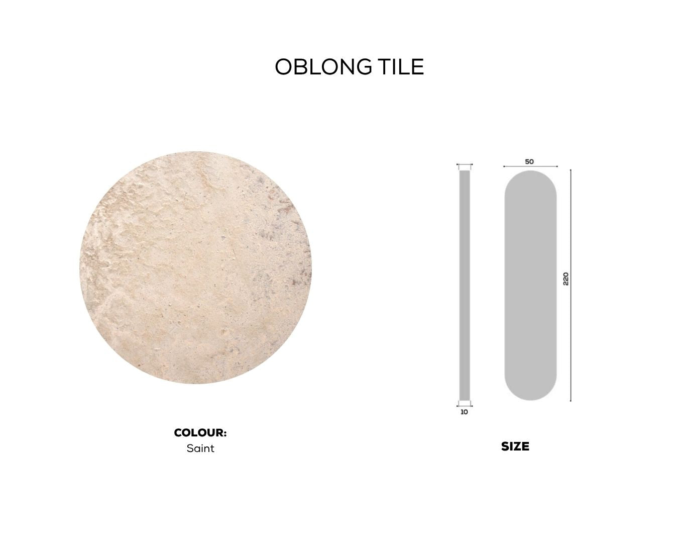 OBLONG TILE