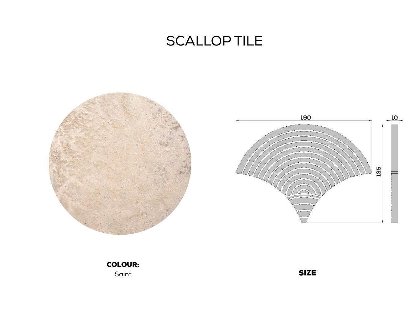 SCALLOP TILE