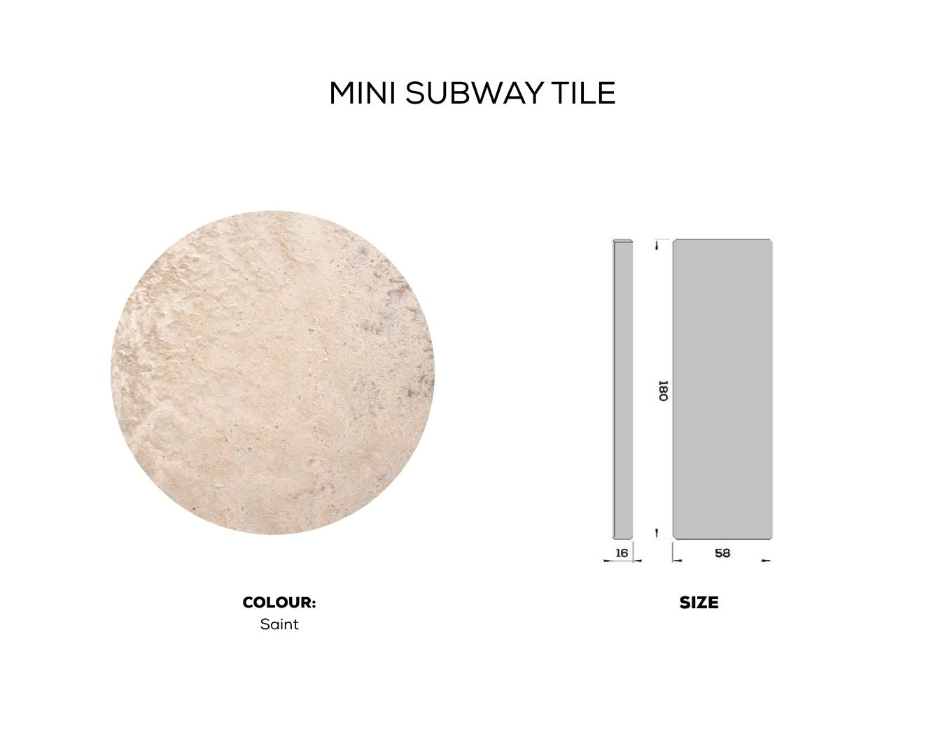 MINI SUBWAY TILE