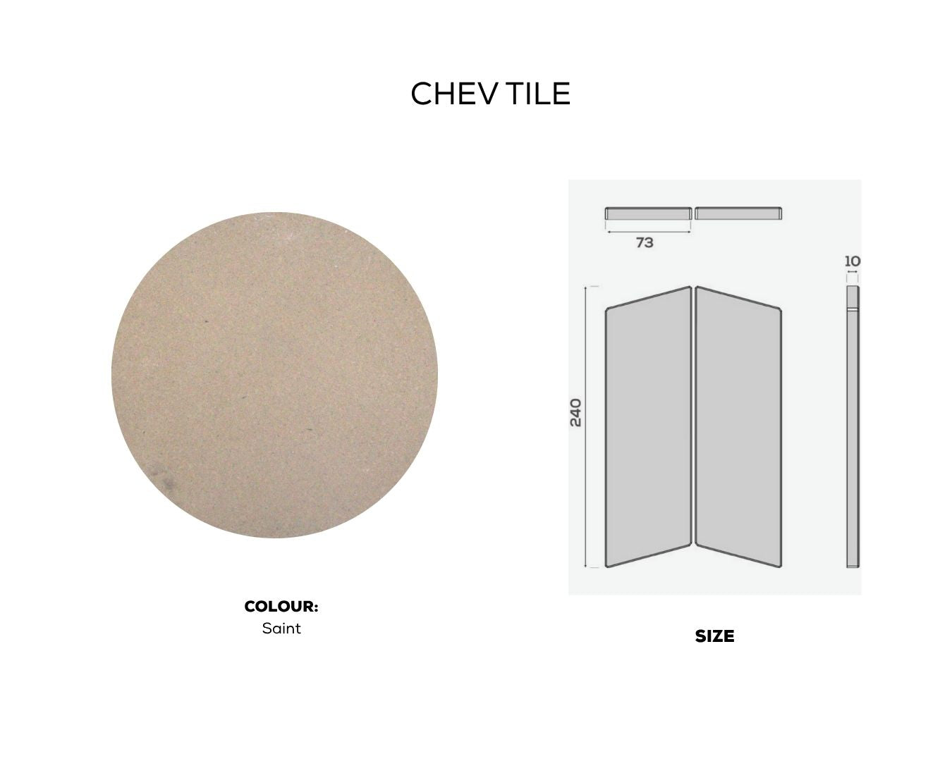CHEV TILE