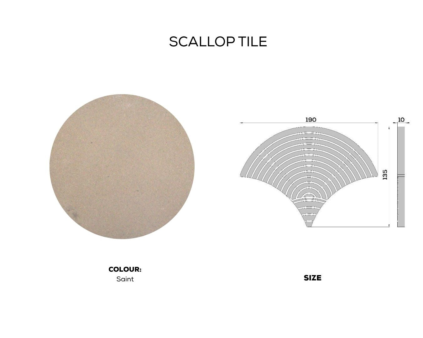 SCALLOP TILE
