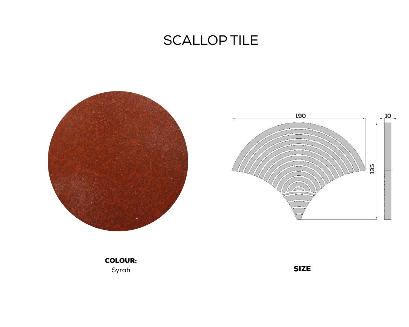 SCALLOP TILE