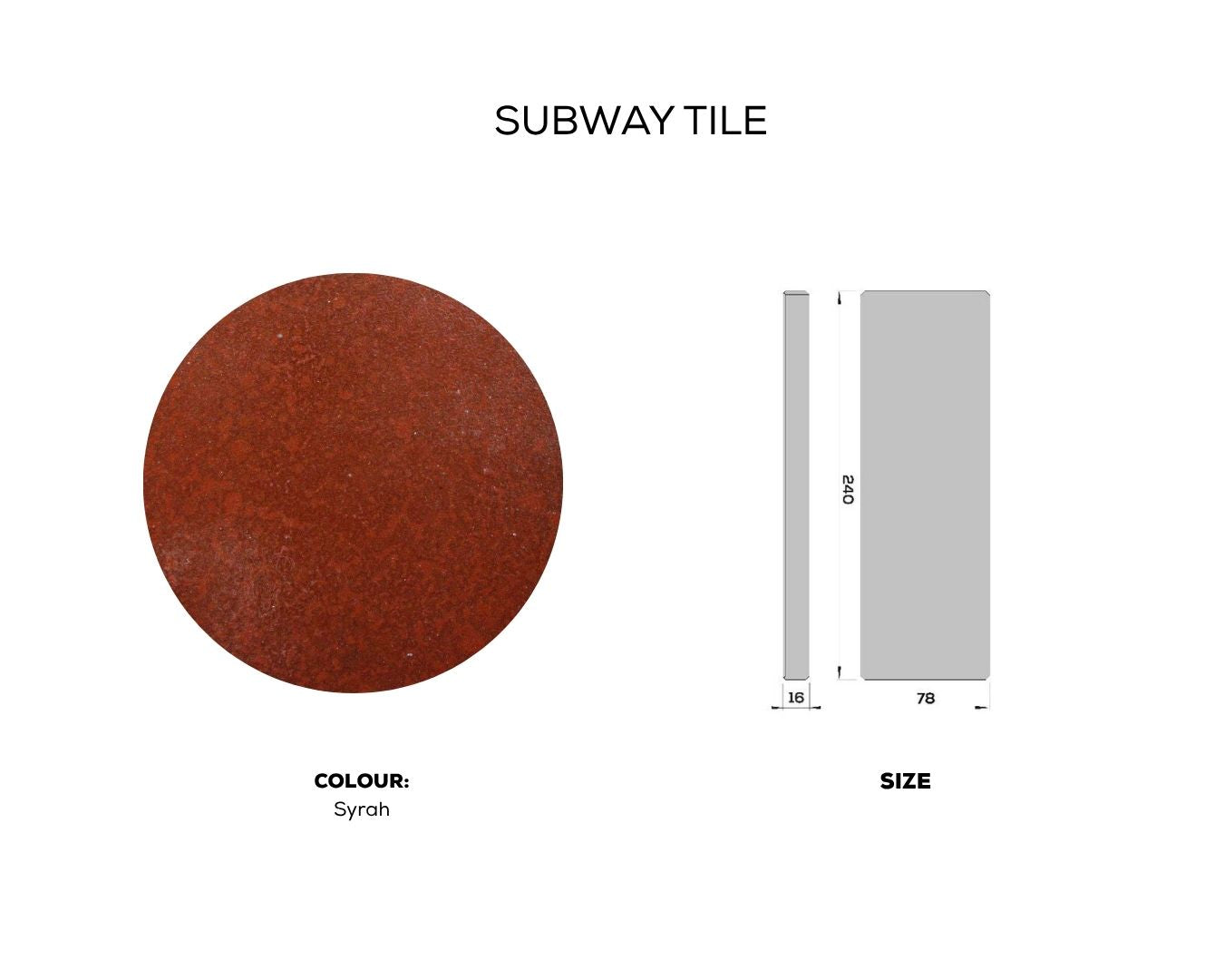SUBWAY TILE