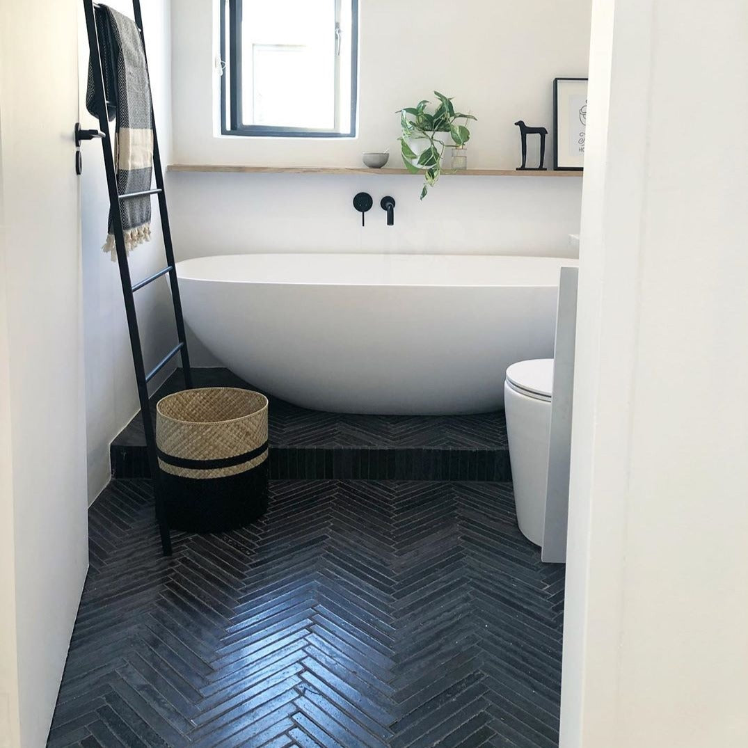 Iva Tile on bathroom floor