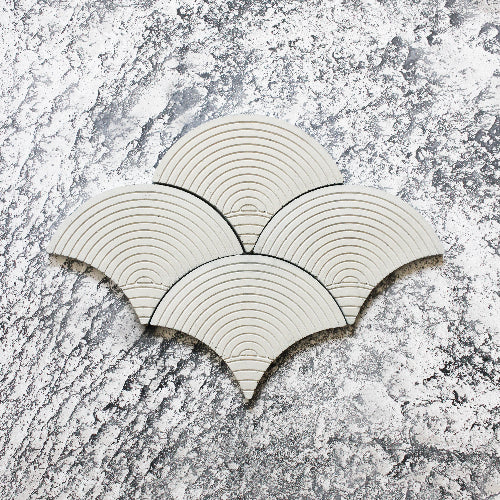 Scallop Tile Roo SCALLOP TILE – Wolkberg Casting Studios